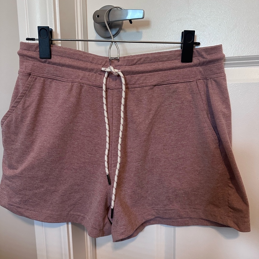 Thread & Supply Pink Athletic Shorts with Drawstring Waist
